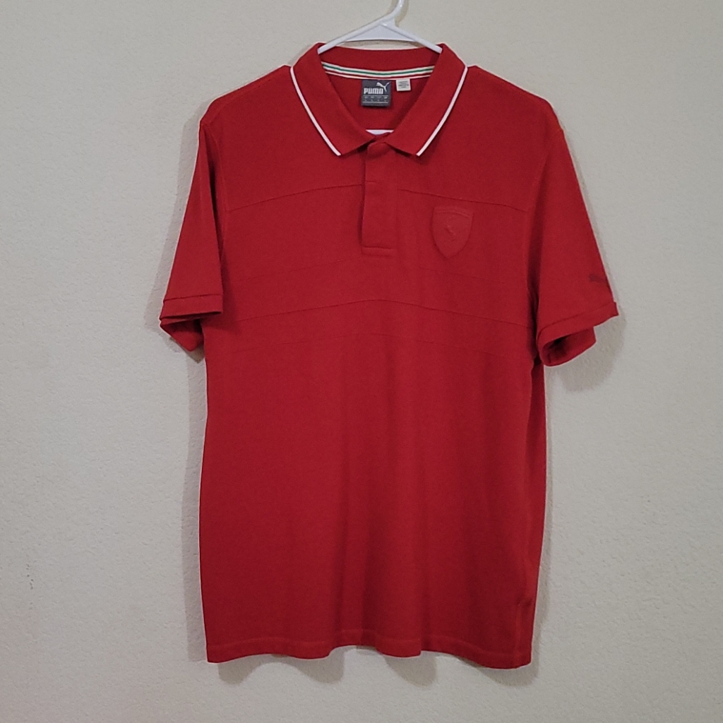 Puma Scuderia Ferrari Polo - Red - Large